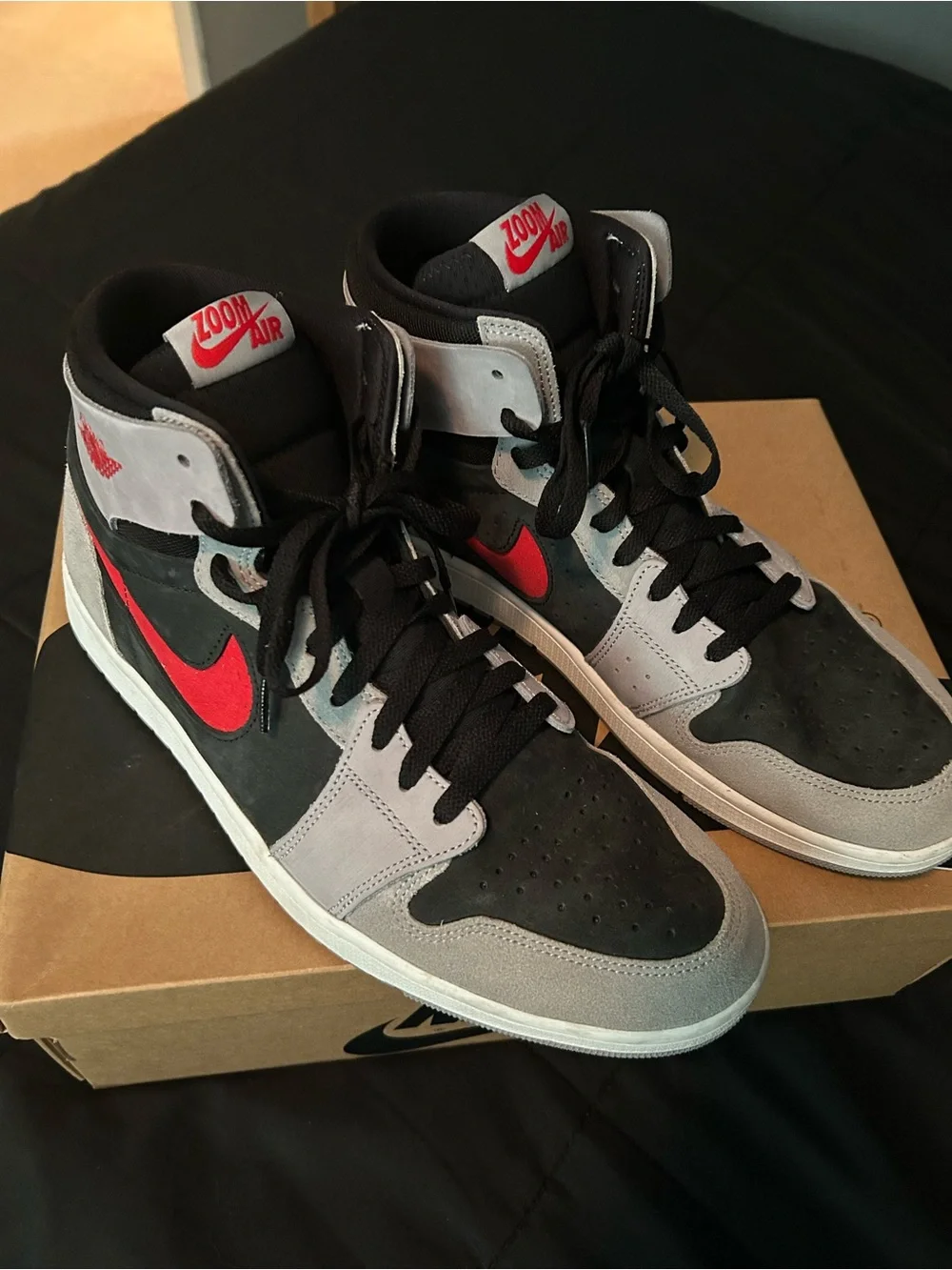 Air Jordan 1 Zoom Air CMFT 2 High-Top Basketball Sneakers